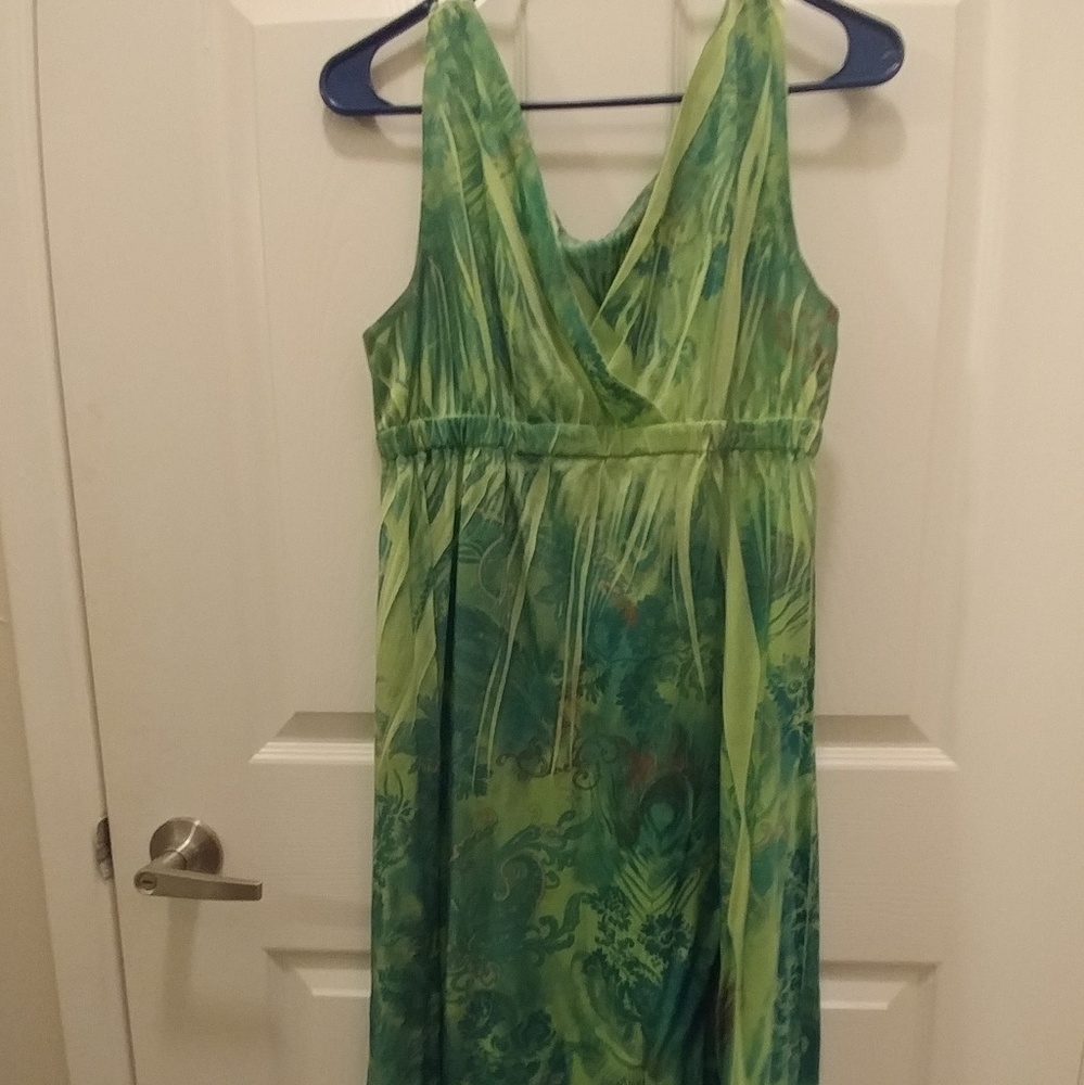 Green dress